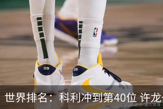 世界排名：科利冲到第40位 许龙一夺冠232位